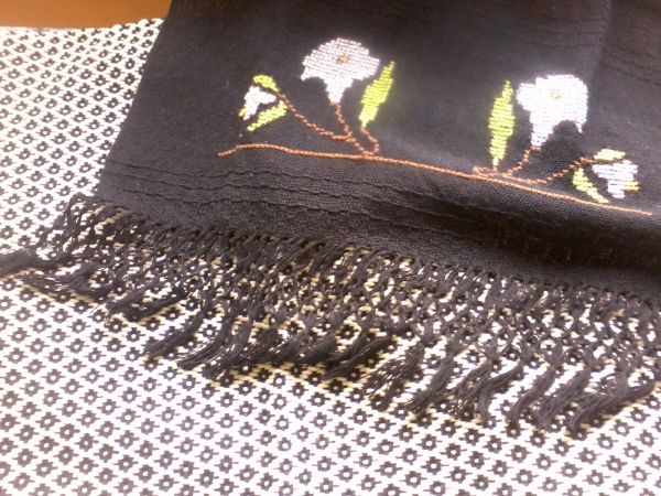 Jogo de lavabo(tapetinho e toalha de rosto)